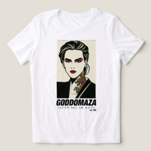 CAMISETA GODDOMAZA LESTE. 1985 PT. 2 MULHERES BRANCAS