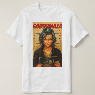 CAMISETA GODDOMAZA MUGSHOT VINTAGEM COR