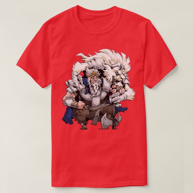 Camiseta Godfrey First Elden Lord (Frente do Design)