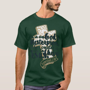 Camiseta Gods Masterpart Christian Gift Bíblia Verse
