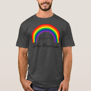 Camiseta Gods Promise Genesis 913 Christian Rainbow
