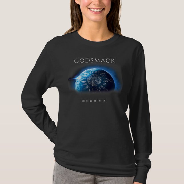 Camiseta Godsmack u2013 Iluminando O Céu (Frente)