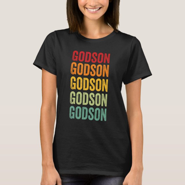 Camiseta Godson Rainbow Text Godson Colorido (Frente)