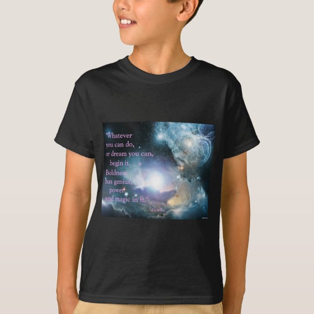 Camiseta Goethe Cotação com Nebula (Frente)
