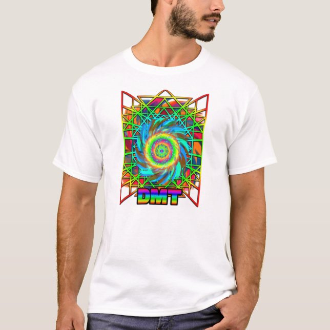 Camiseta Goetix - wormhole do DMT - xl (Frente)
