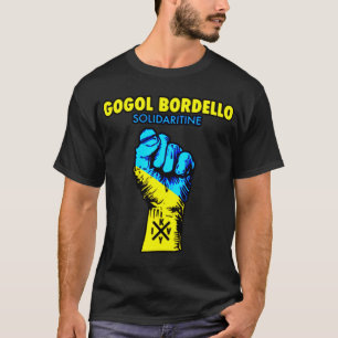 Camiseta gogol bordello solidaritine logotipo Classic T-Shi