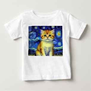 Camiseta Góh Góh Frio Cote Starry Night Van Gogh