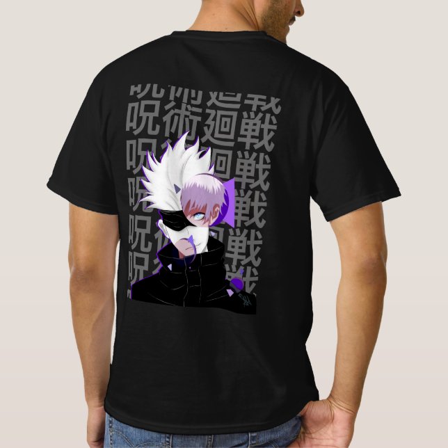 Camiseta Gojo - Jujutsu (Verso)