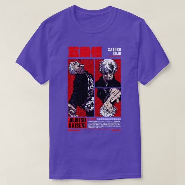 Camiseta GOJO, o mais forte feiticeiro (Frente do Design)