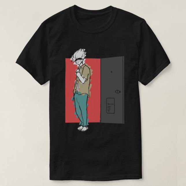 Camiseta Gojo Satoru Clássico (Frente do Design)