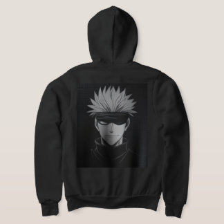 Camiseta “Gojo Satoru Streetwear hoodies – Black Anime Tee 