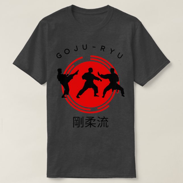 Camiseta Goju Ryu Karate Artes Marciais Japonês (Frente do Design)