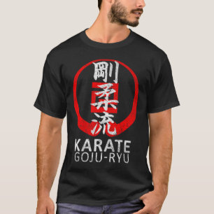 Camiseta Goju Ryu Karate Símbolo Kanji Japão Arte Marcial V