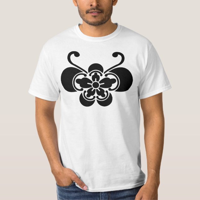 Camiseta Goka em forma de borboleta (Frente)