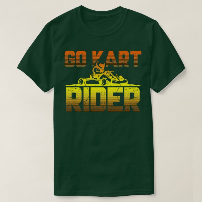 Camiseta GoKart Rider3 (Frente do Design)