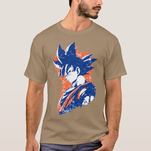 Camiseta goku criativo (Frente)