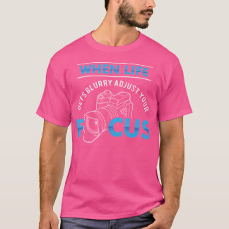 Camiseta Gola Redonda Preta Fotografia Moderna Casual