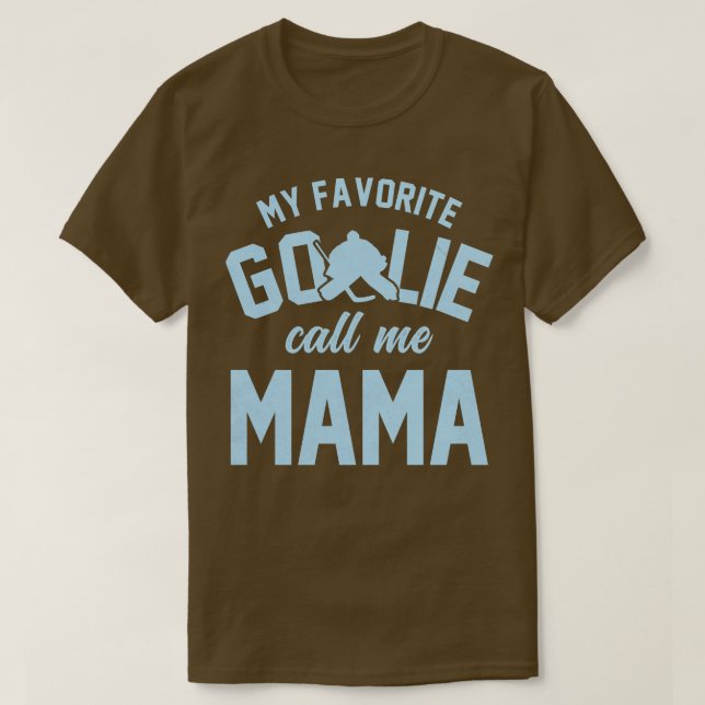 Camiseta golalie mamãe citação 1 (Frente do Design)
