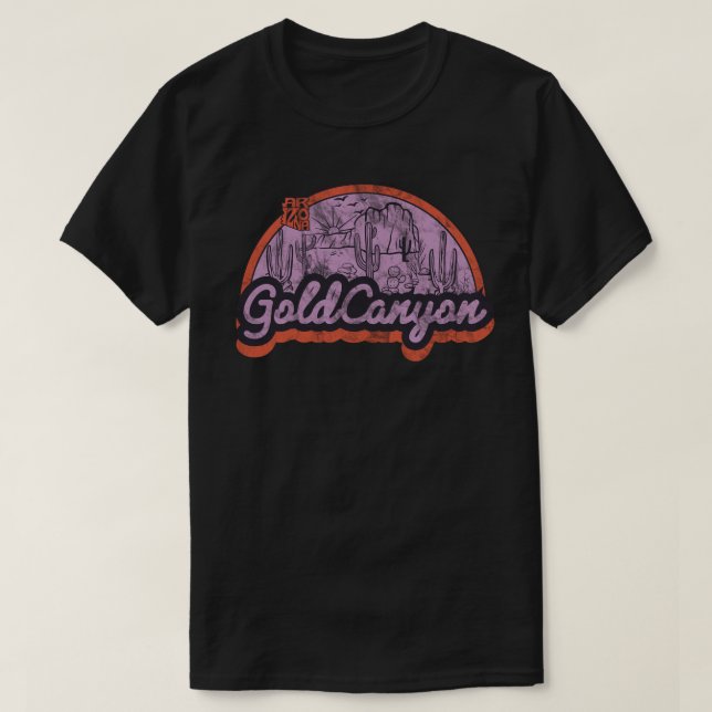 Camiseta Gold Canyon, Arizona (Frente do Design)