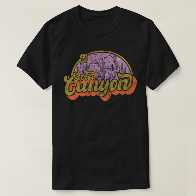 Camiseta Gold Canyon, Arizona (Frente do Design)