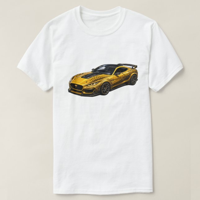 Camiseta Gold Grand Tourer — BV-MJY (Frente do Design)