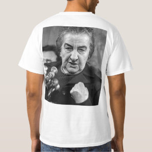 Camiseta Golda Meir era direita!
