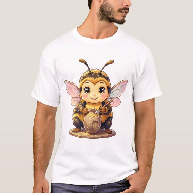 Camiseta Golden Bumblebee in Bloom Dance.10 (Frente)