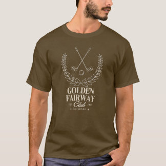 Camiseta Golden Fairway Estilo de Clube de Golfe para Entus