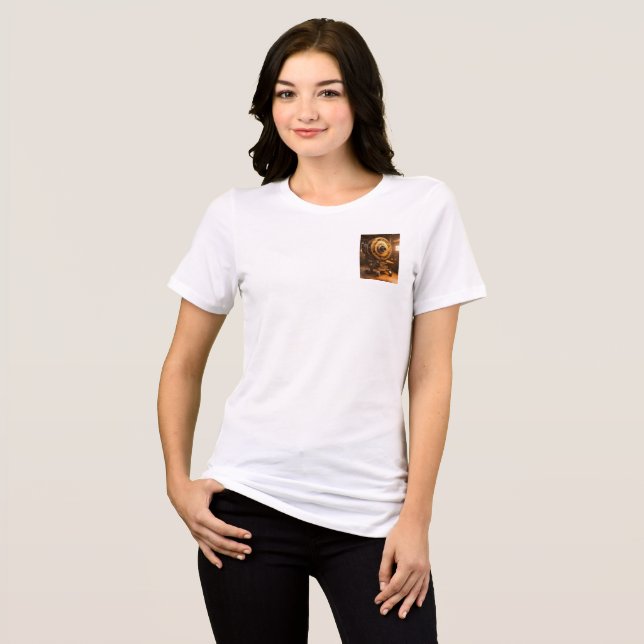 Camiseta “Golden Frame – O Motor do Cinema” (Frente Completa)