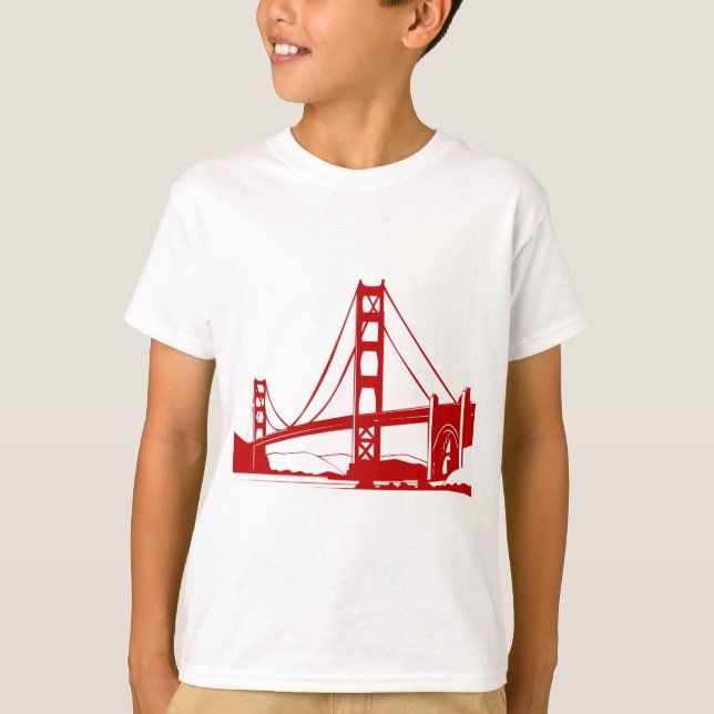 Camiseta Golden gate bridge - San Francisco, CA (Frente)