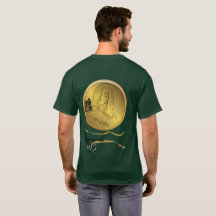 Camiseta Golden Girl Artwork - Retrato de Mulher V