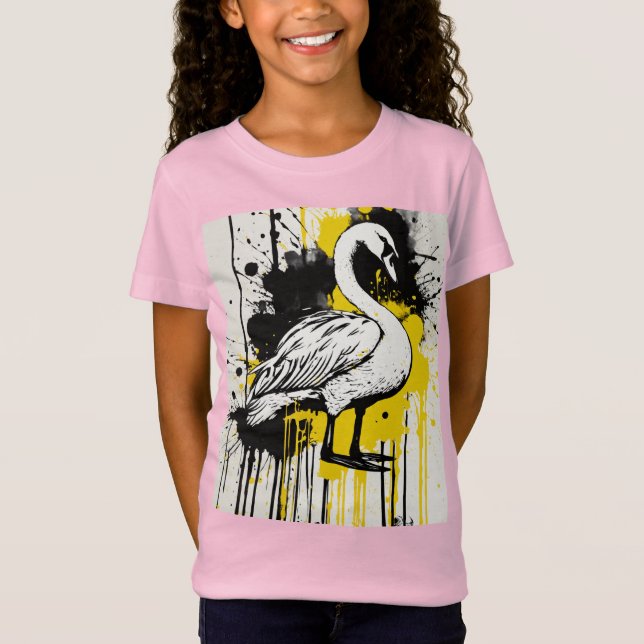 Camiseta Golden Grace in Monochrome (Frente)