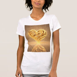 Camiseta Golden Heart Radiance Frequency