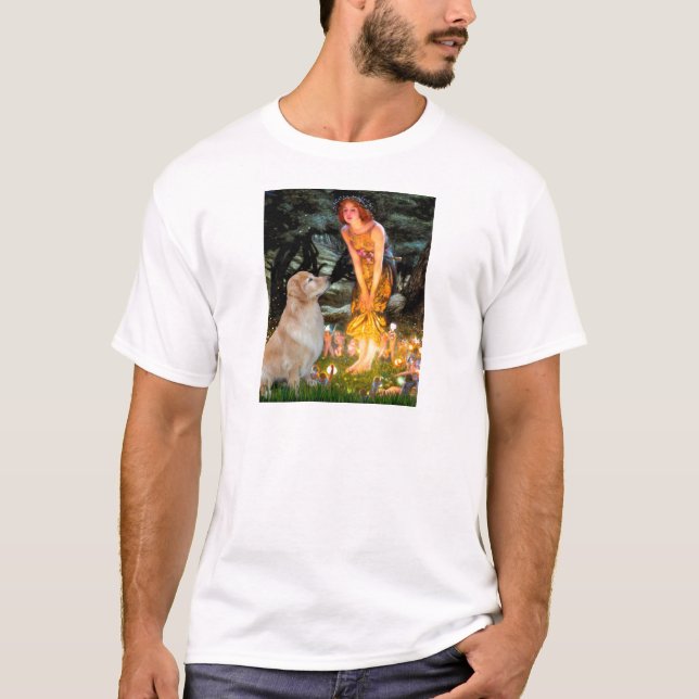 Camiseta Golden Retriever 11 - Véspera do Meio (Frente)