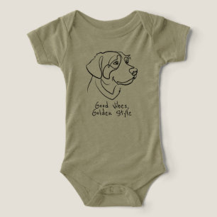 Camiseta Golden Retriever - Boas Vibrações, Estilo Golden