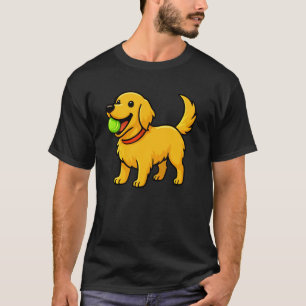 Camiseta Golden Retriever Buscar Amante de Animais Mãe que