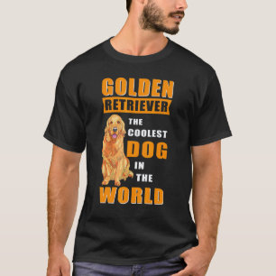 Camiseta Golden Retriever Cachorro Mais Legal Dono do Golde