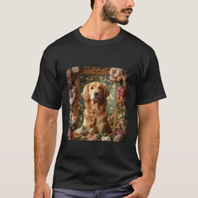 Camiseta Golden Retriever Engraçado (Frente)