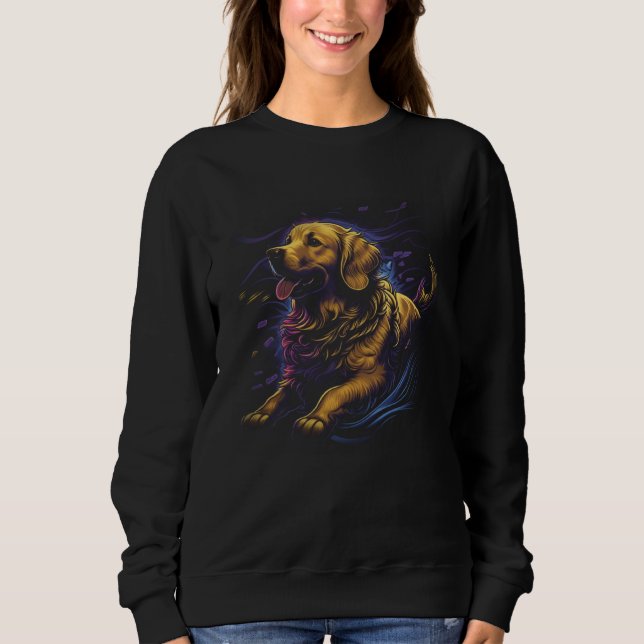 Camiseta Golden Retriever Gaming Girl Who Loves Golden Retr (Frente)