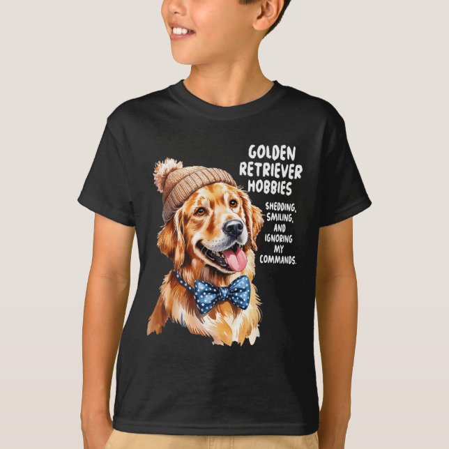 Camiseta Golden Retriever Outfit Idea For Women &amp; Retri (Frente)