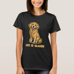 Camiseta Golden Retriever para Crianças Meninos Meninas Vid