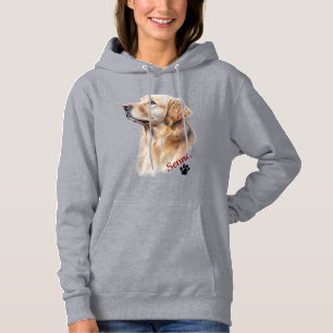 Camiseta Golden Retriever Personalizado Nome do Animal de E