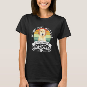 Camiseta Golden Retriever Retro Vintage Cachorro Para Hom