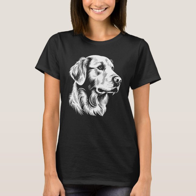 Camiseta Golden Retriever   Women Men Goldenretriver Mom (Frente)