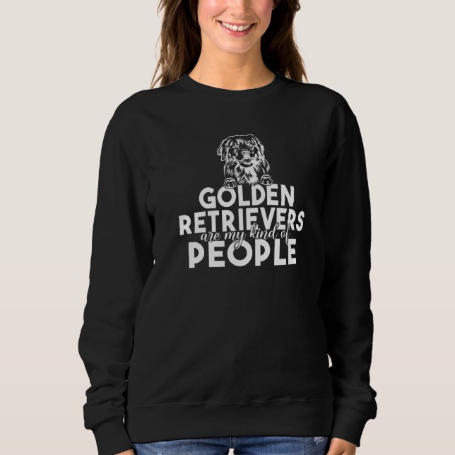 Camiseta Golden Retrievers are my favorite People Golden Re (Frente)