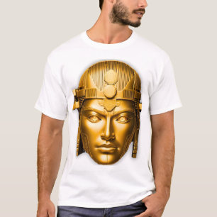 Camiseta Golden Warrior Face Branco