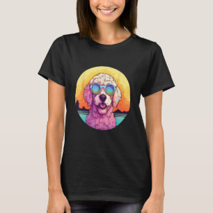 Camiseta Goldendoodle Doodle Colorce Doodle Ouro Colorida S