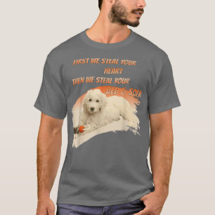 Camiseta Goldendoodle e Labradoodle cão mãe é engraçado diz