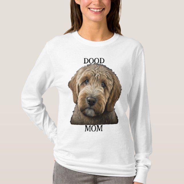 Camiseta Goldendoodle Labradoodle Bernedoodle Cachorro pres (Frente)