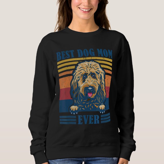 Camiseta Goldendoodle Mãe Cachorro Cachorro Dia de as mães (Frente)